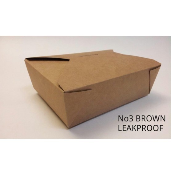 No.3 Leakproof Bio Kraft Box